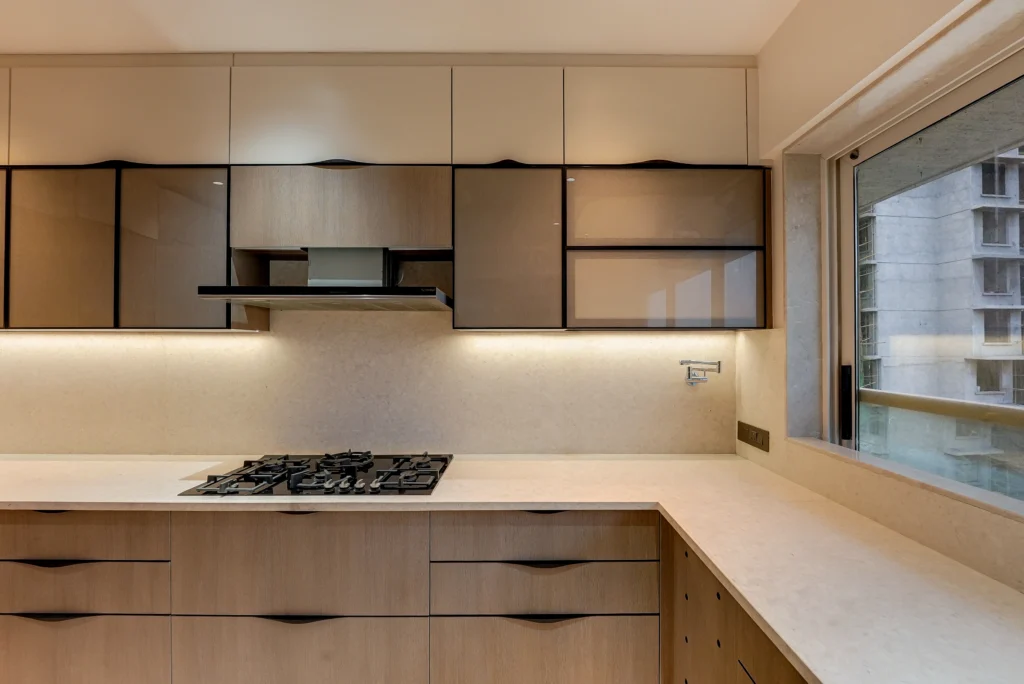 CNC manufacturing process for modular kitchen cabinets